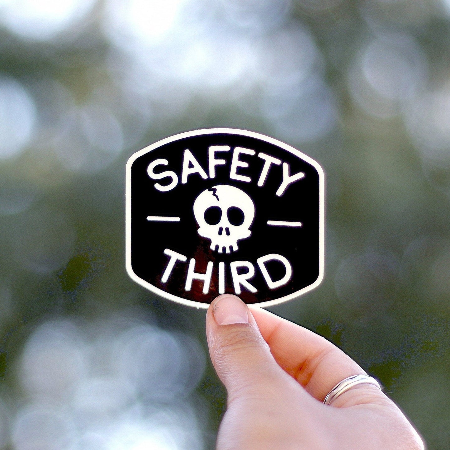 Safety Third Sticker