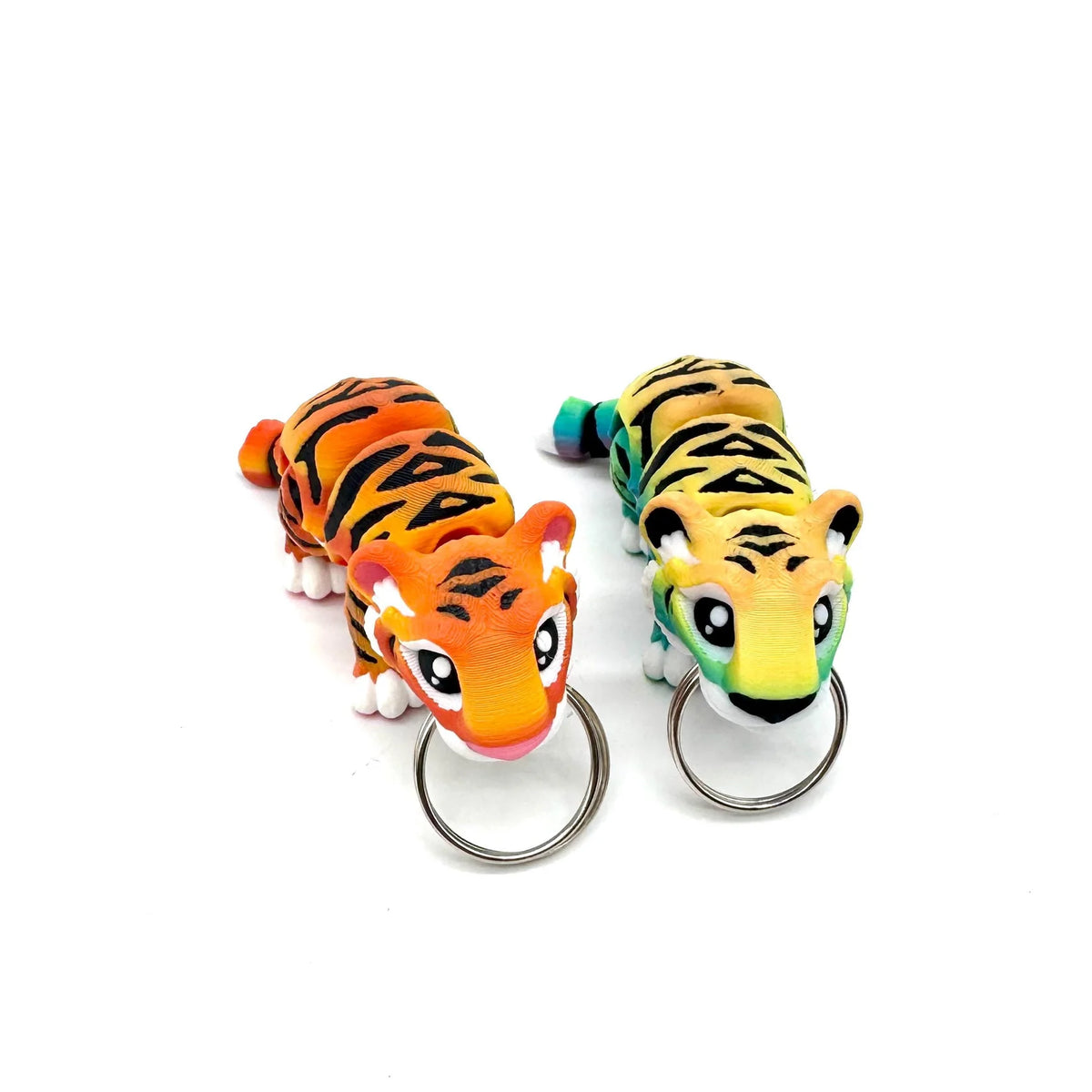 Keychain Bippits - Orange Tiger