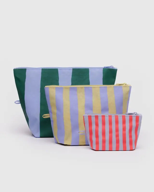 Go Pouch Set -Painted Stripe