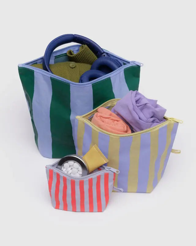 Go Pouch Set -Painted Stripe
