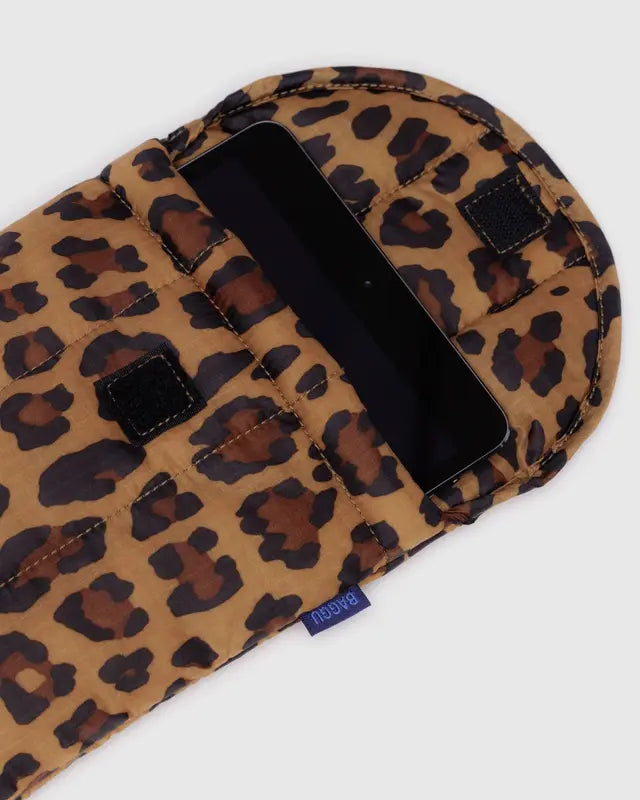 Puffy Tablet Sleeve 8" - Leopard