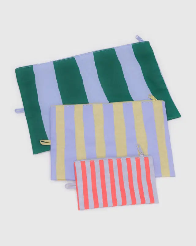 Go Pouch Set -Painted Stripe
