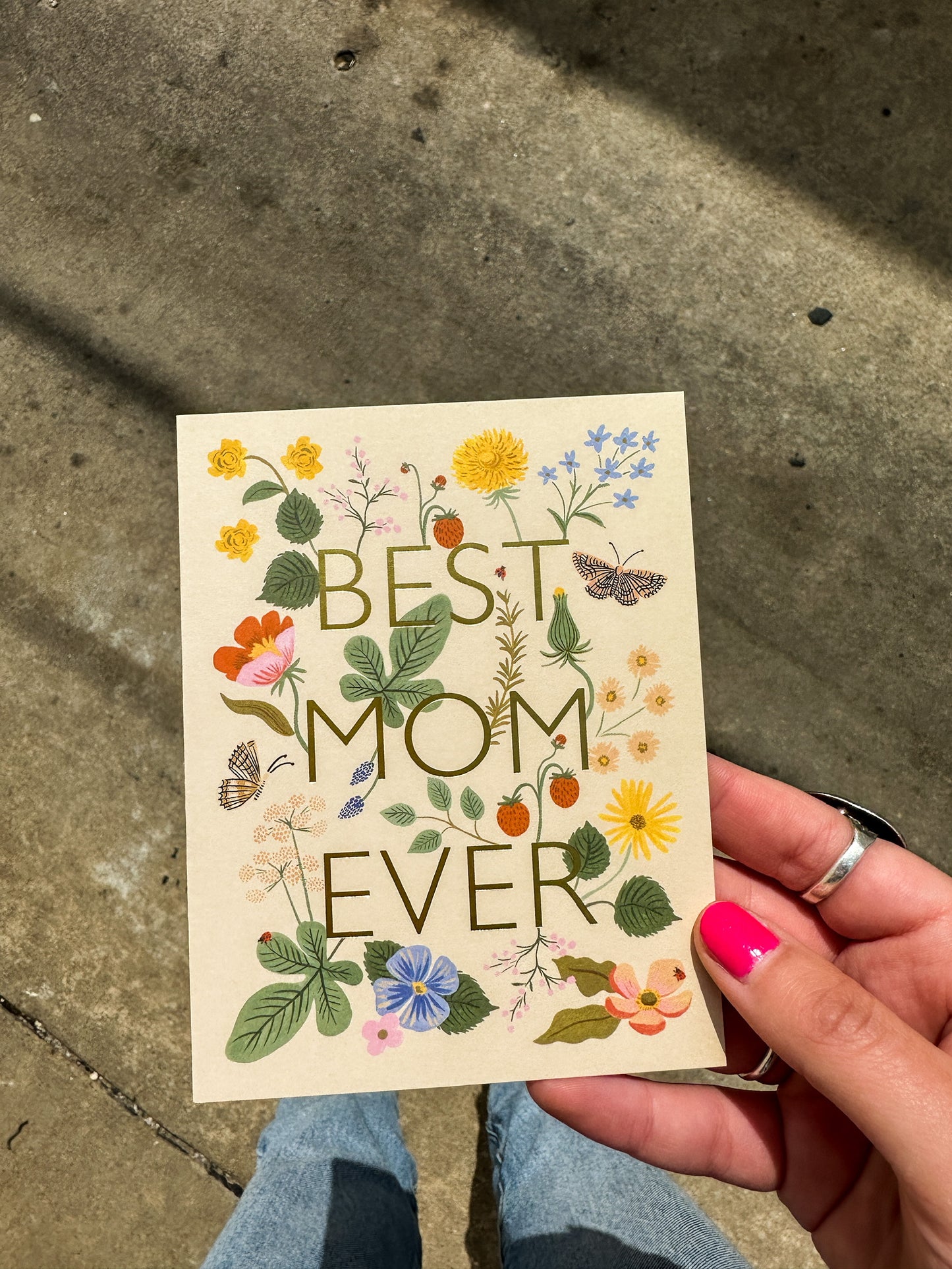 Best Mom Ever Card
