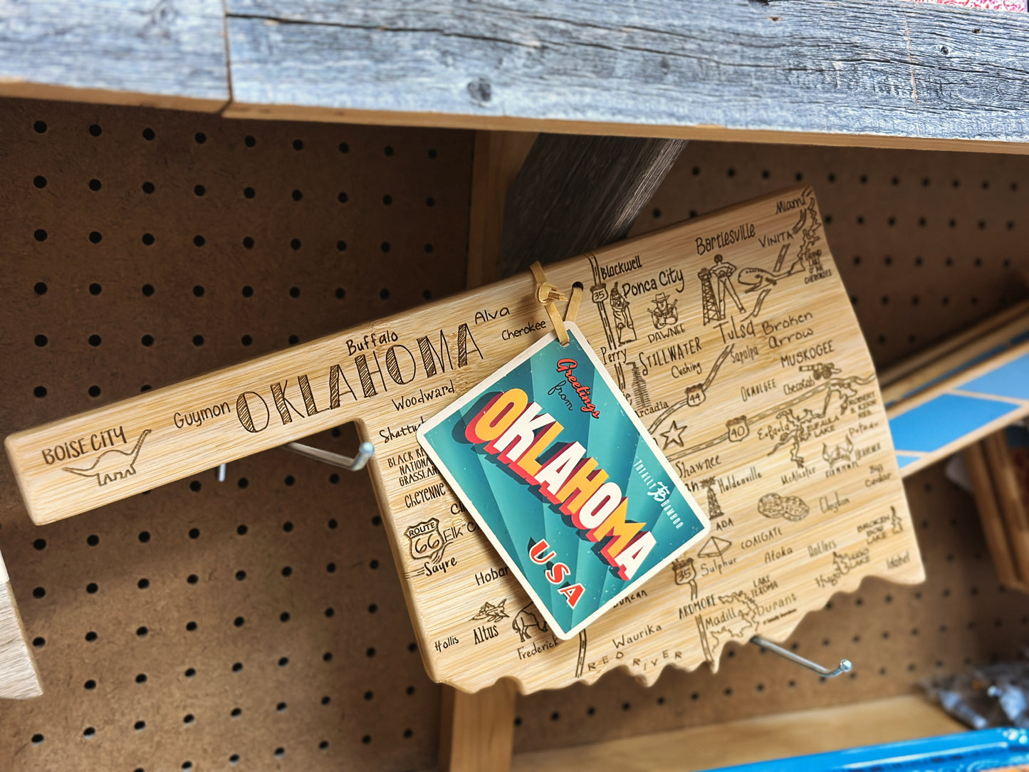 Destination Oklahoma Cutting Board