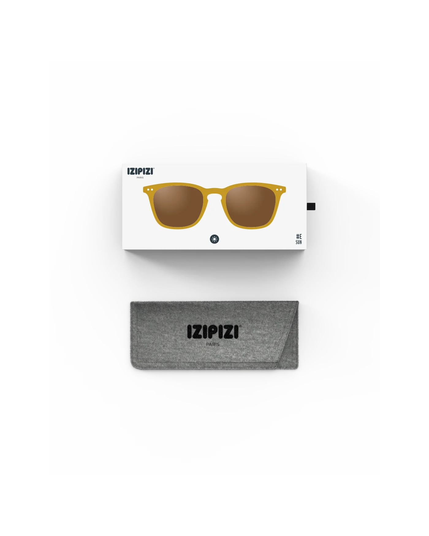 #E Sunglasses - Golden Green