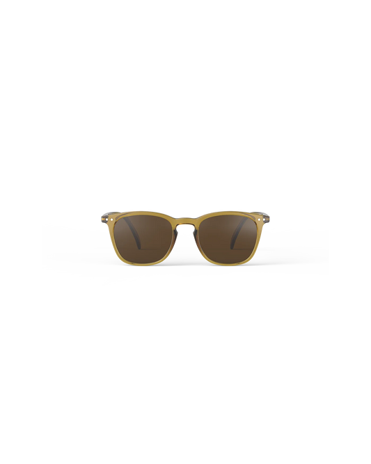 #E Sunglasses - Golden Green