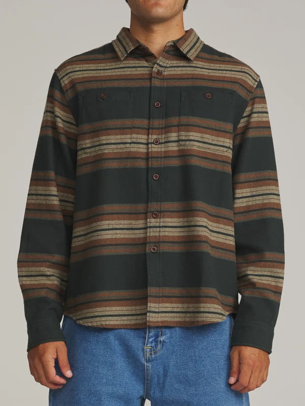 Sierra Flannel - Black Wash