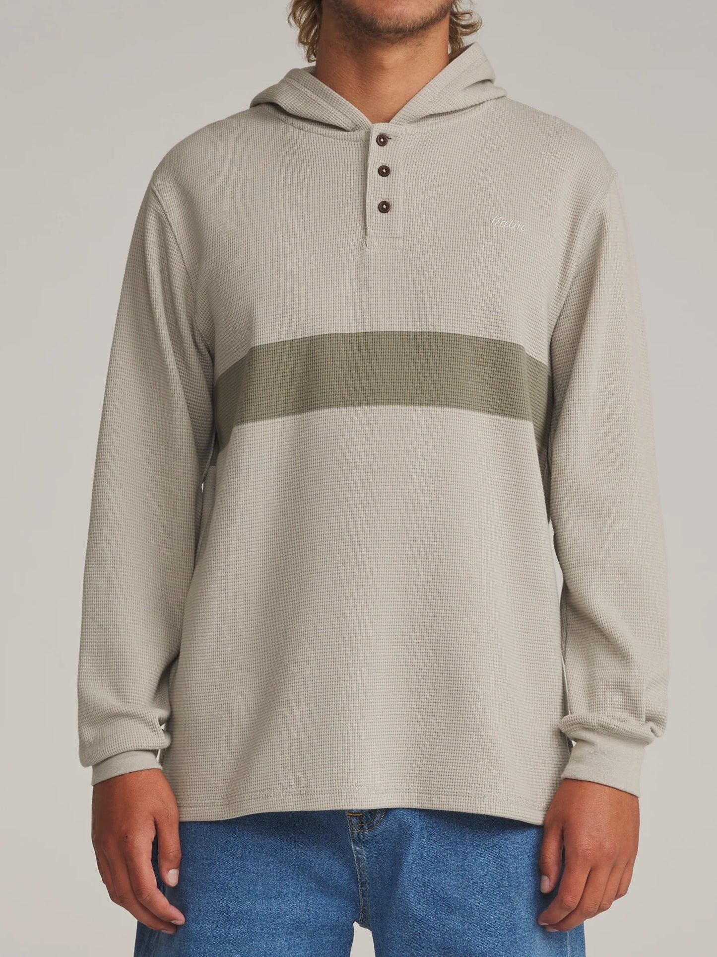Horizon Thermal Hoodie - Light Olive