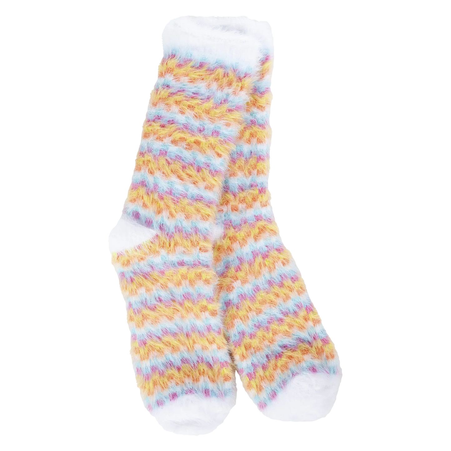 Feather Mini Crew - Whimsical Check