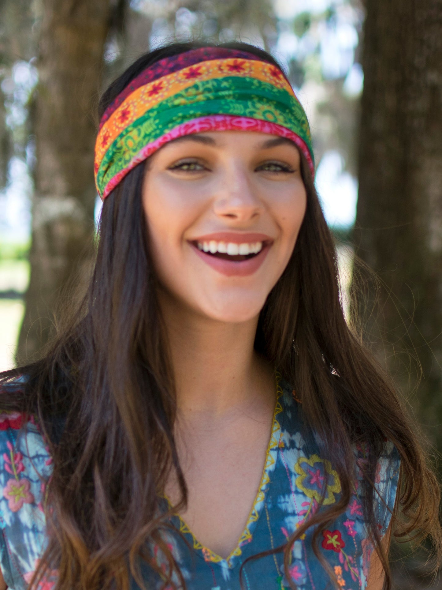 Boho Bandeau Multi Stripe