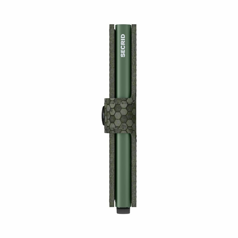 Miniwallet - Hexagon Green