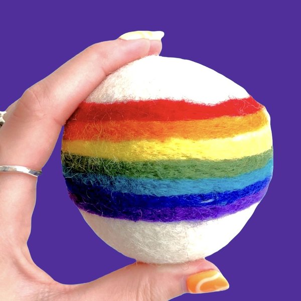 Dryer Ball - Rainbow Belt