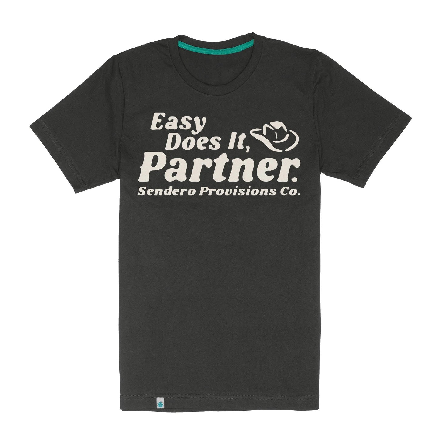 Easy Does It T-Shirt - Vintage Black