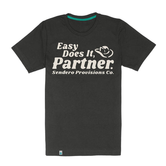 Easy Does It T-Shirt - Vintage Black