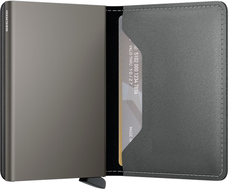 Slimwallet - Matte Satin Steel