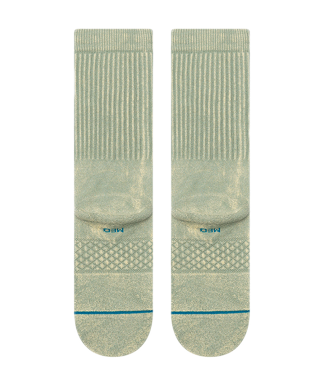 Icon Dyed Crew Socks - Sea Green