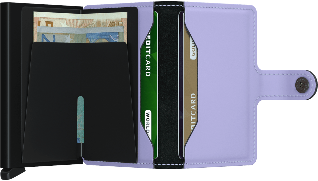 Miniwallet - Matte Lilac-Black