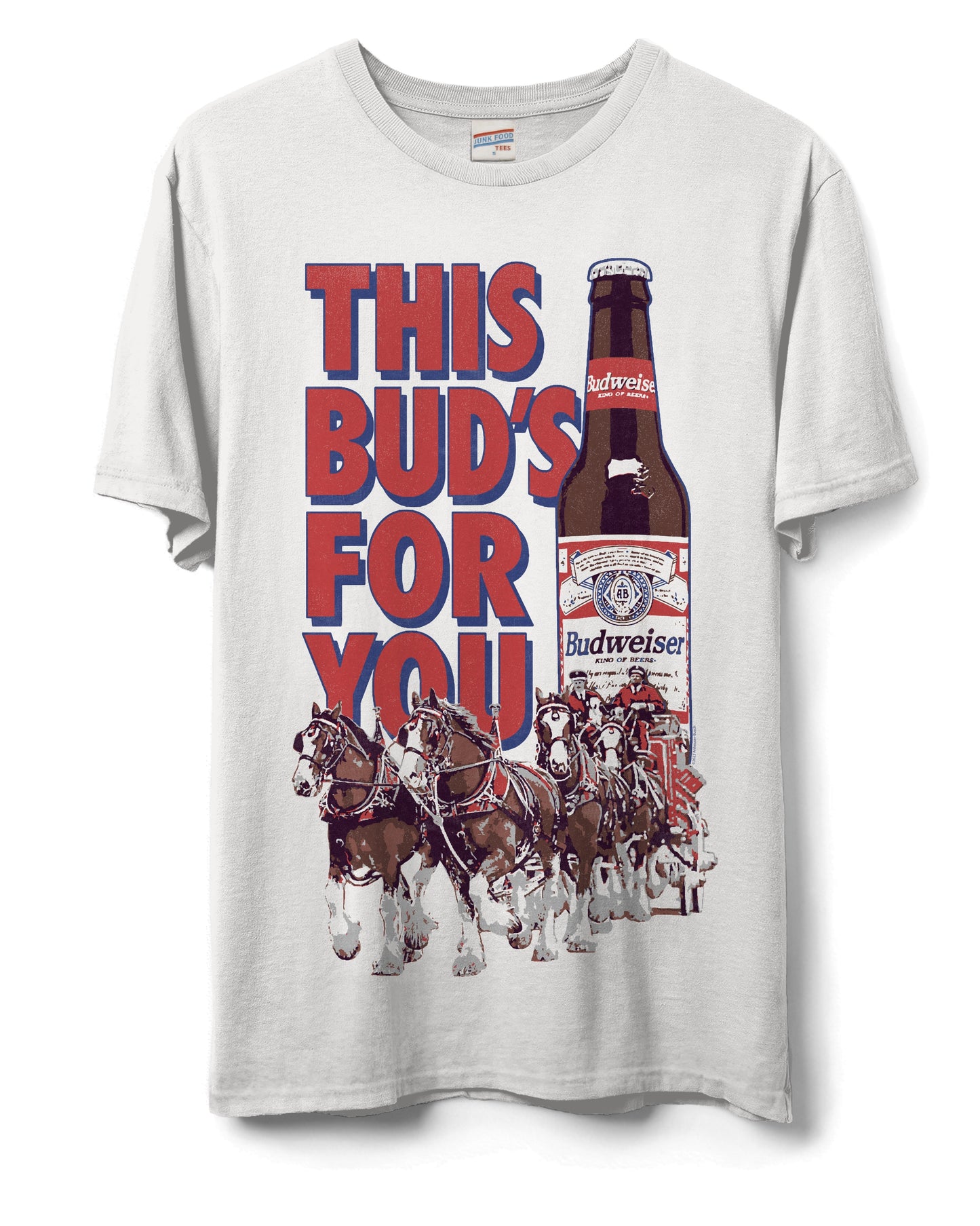 This Bud's For You Flea Market Tee - White