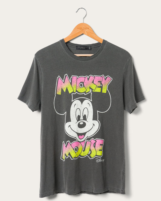 Retro Mickey Vintage Tee - Vintage Black