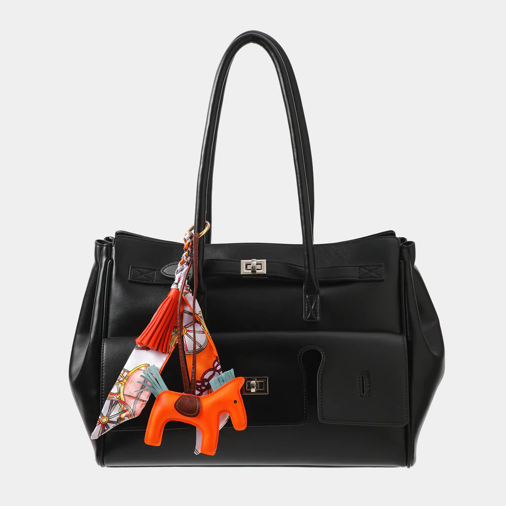 Pony Bag Charm - Orange