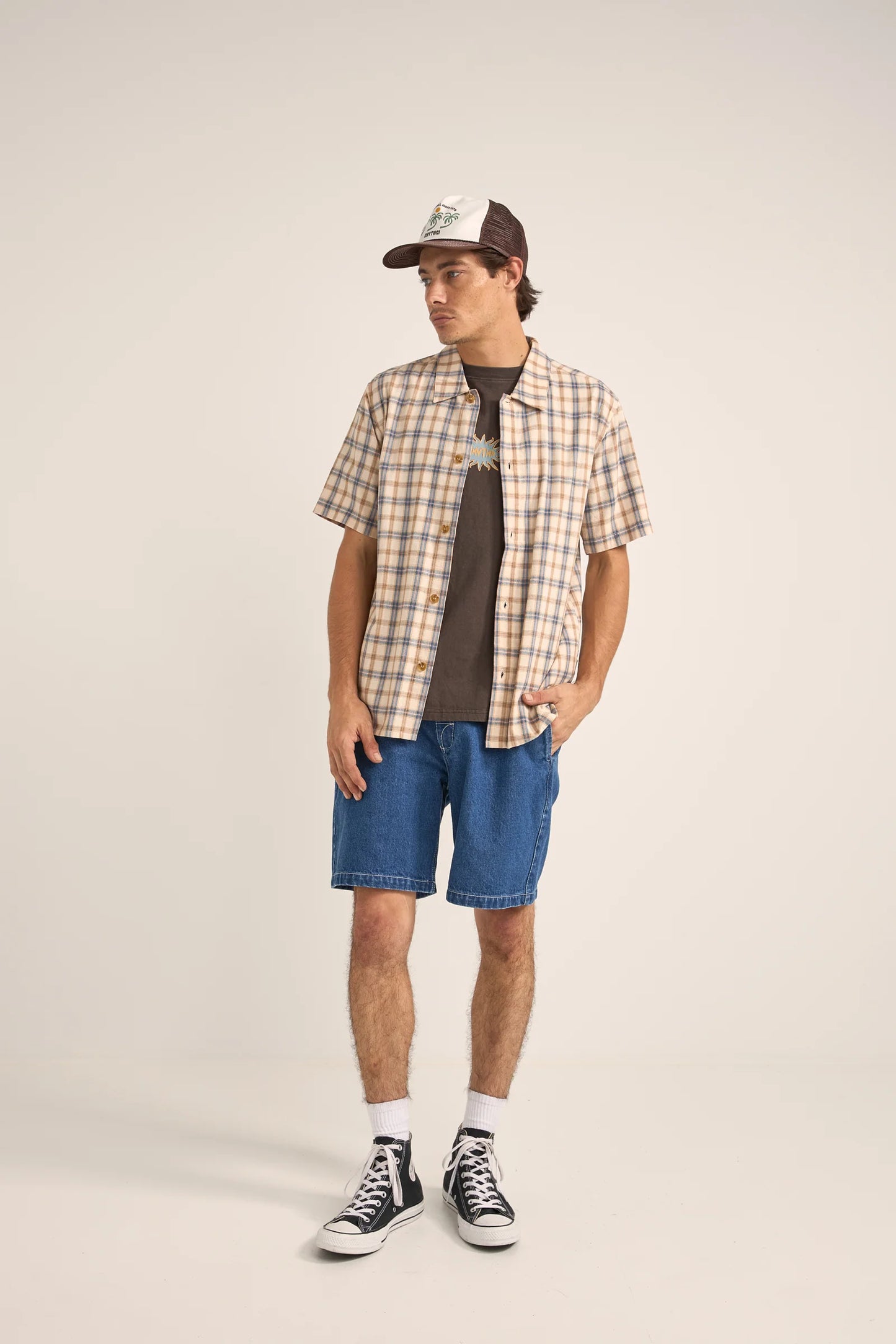 Trees Trucker Cap - Cedar