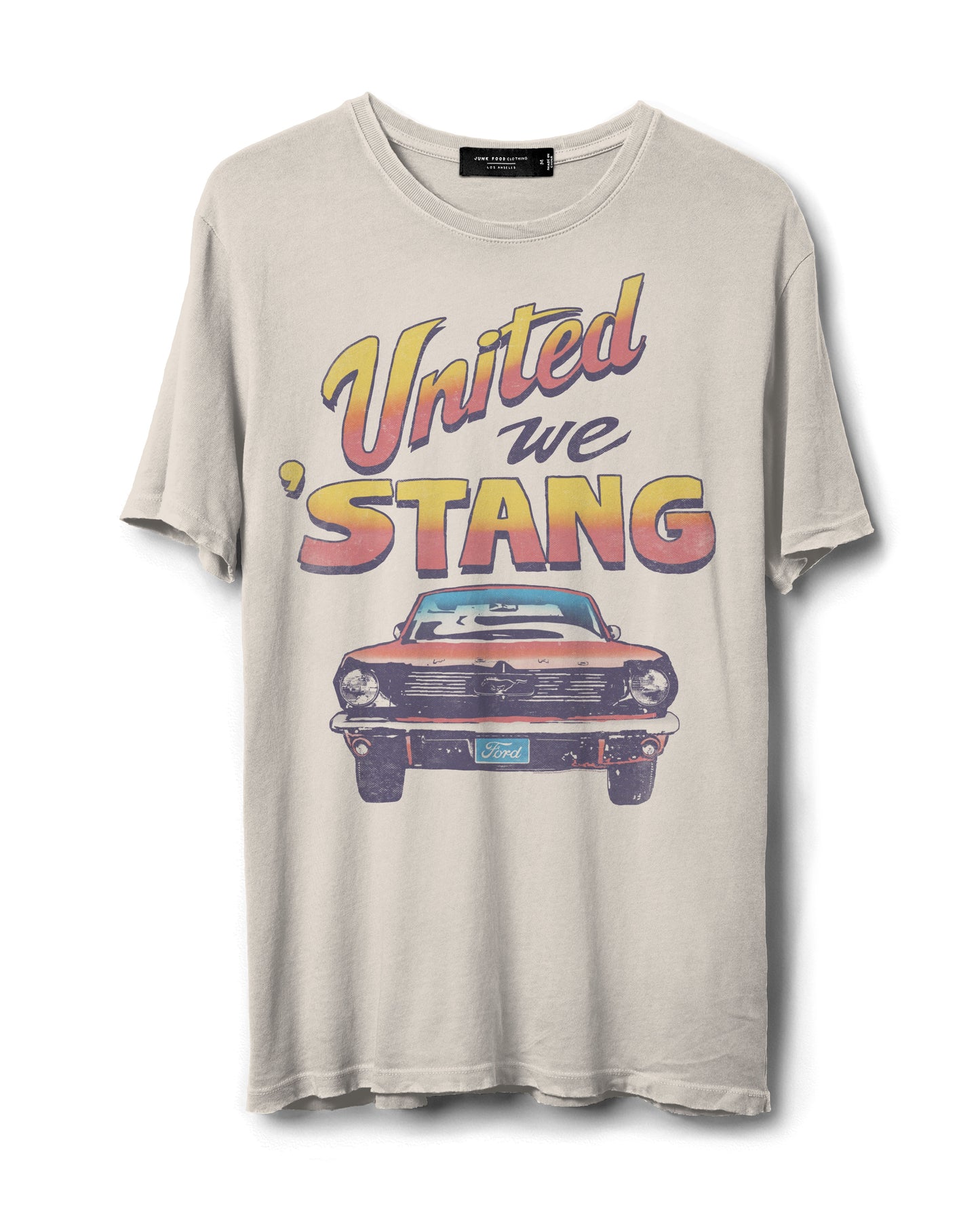 United We Stang Tee - Vintage White