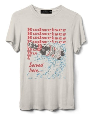 Budweiser Ice Women's Tee - Vintage White