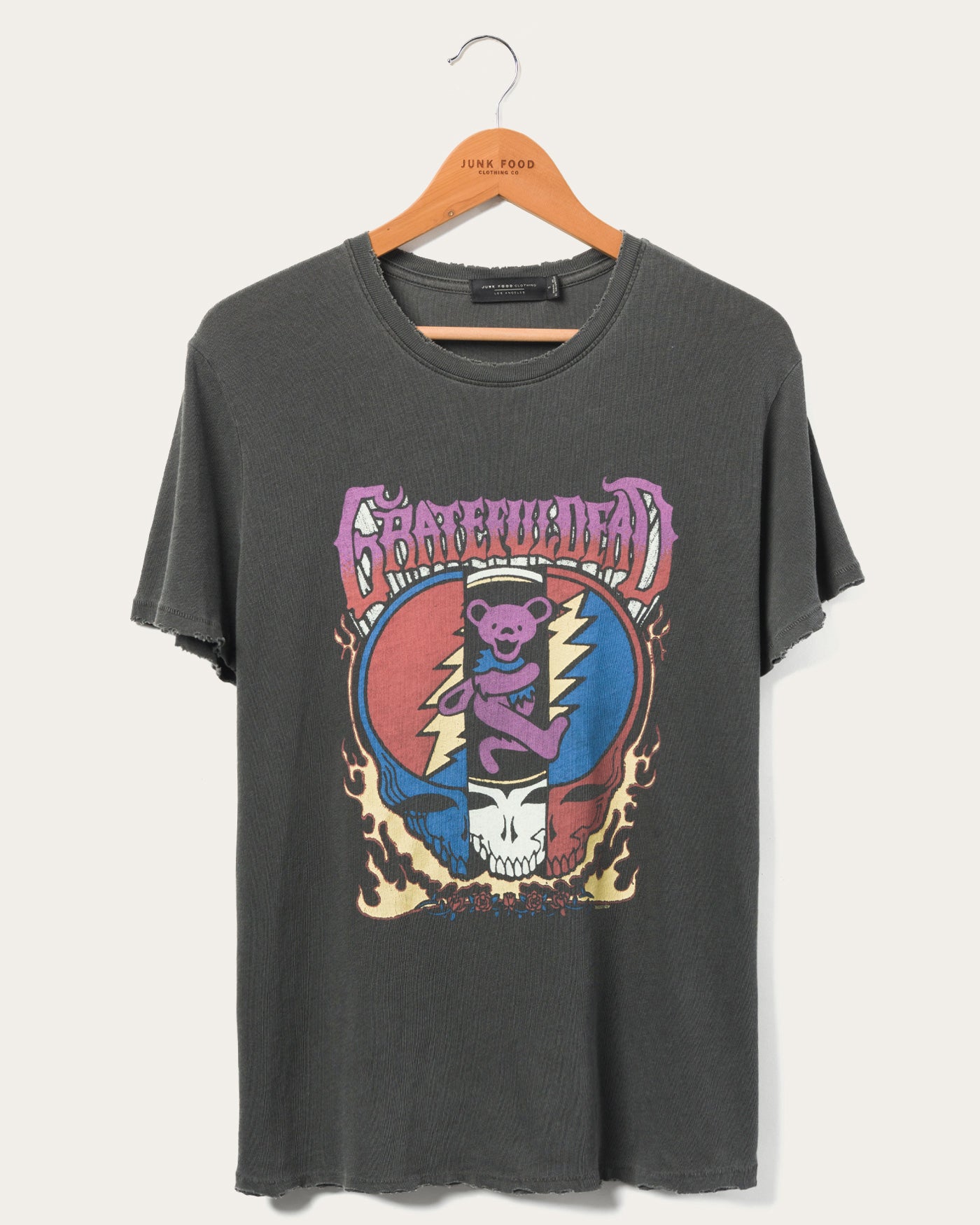 Grateful Dead Dancing Bear & Skull Women's Tee - Castlerock