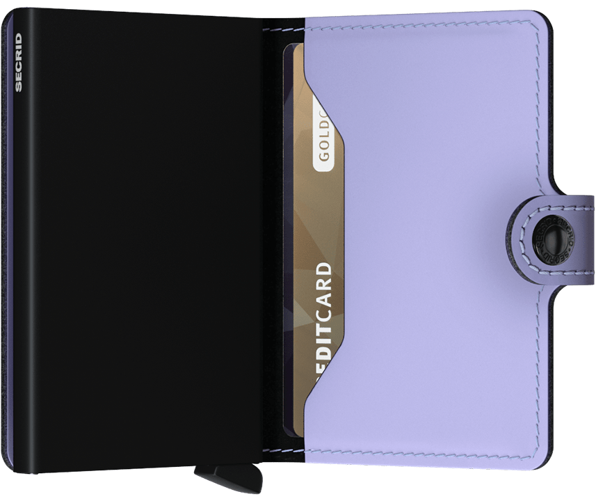 Miniwallet - Matte Lilac-Black