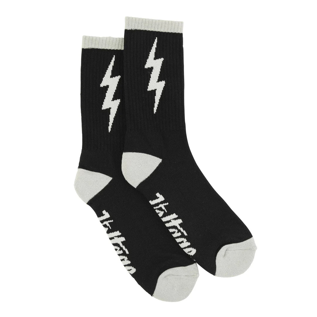 VOLT Lucky Cotton Crew Socks - Black