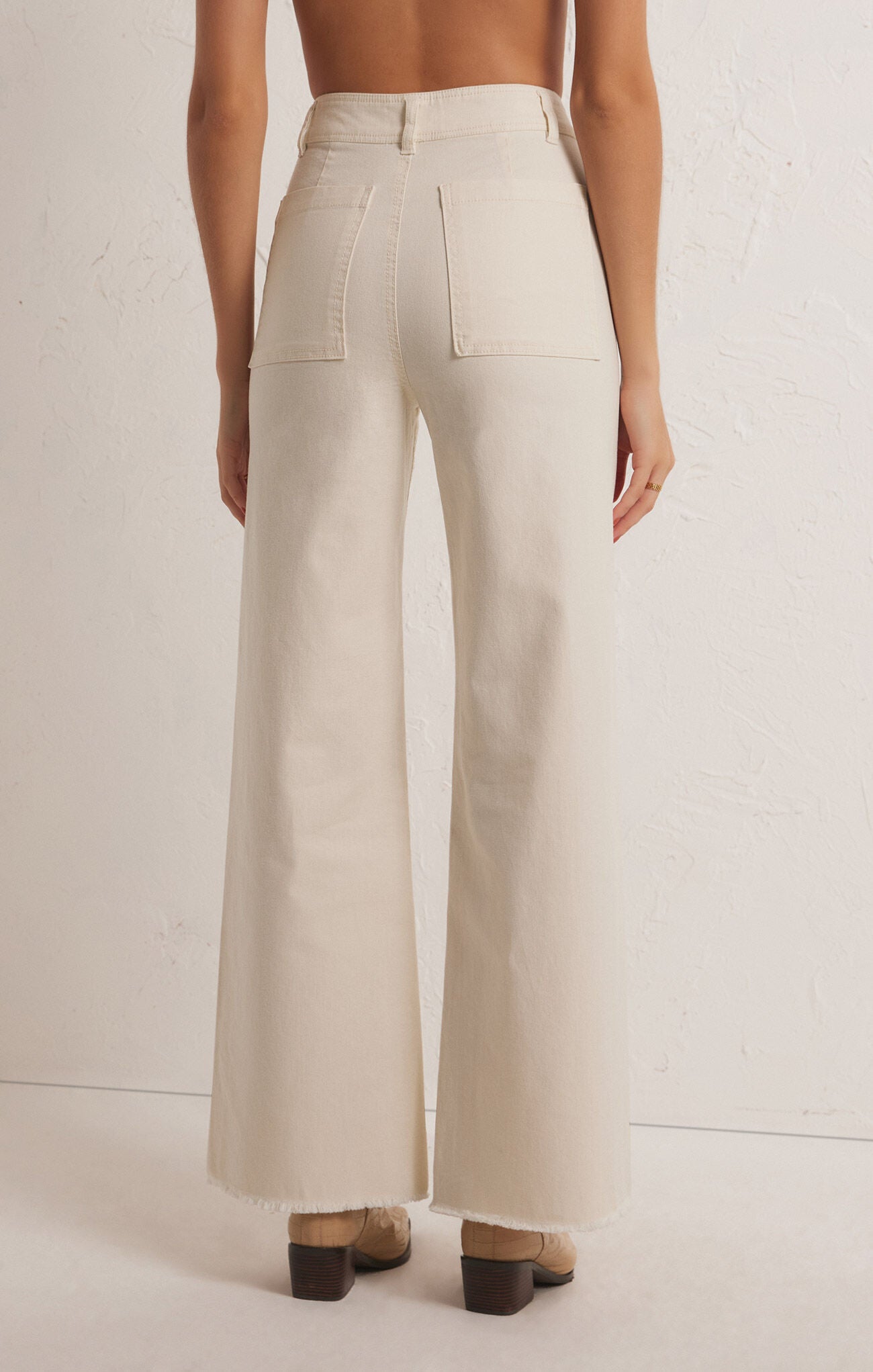 Rilynn Twill Pant - Sandstone