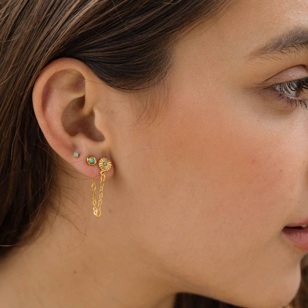 Vega Studs - Turquoise