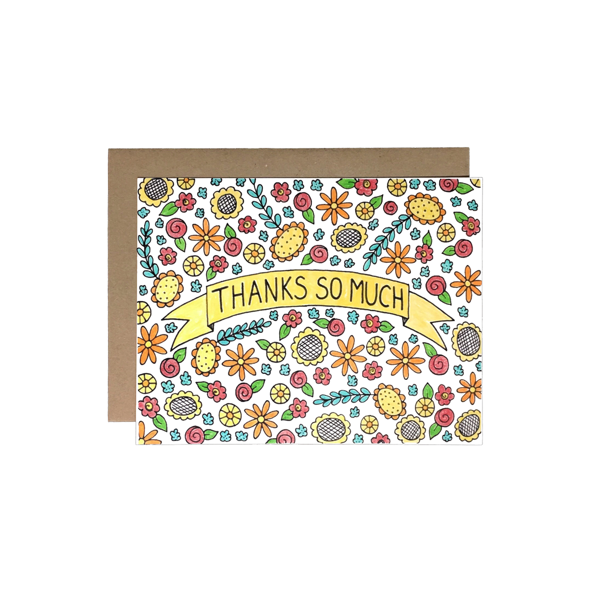 Thank You Thanks So Much Card