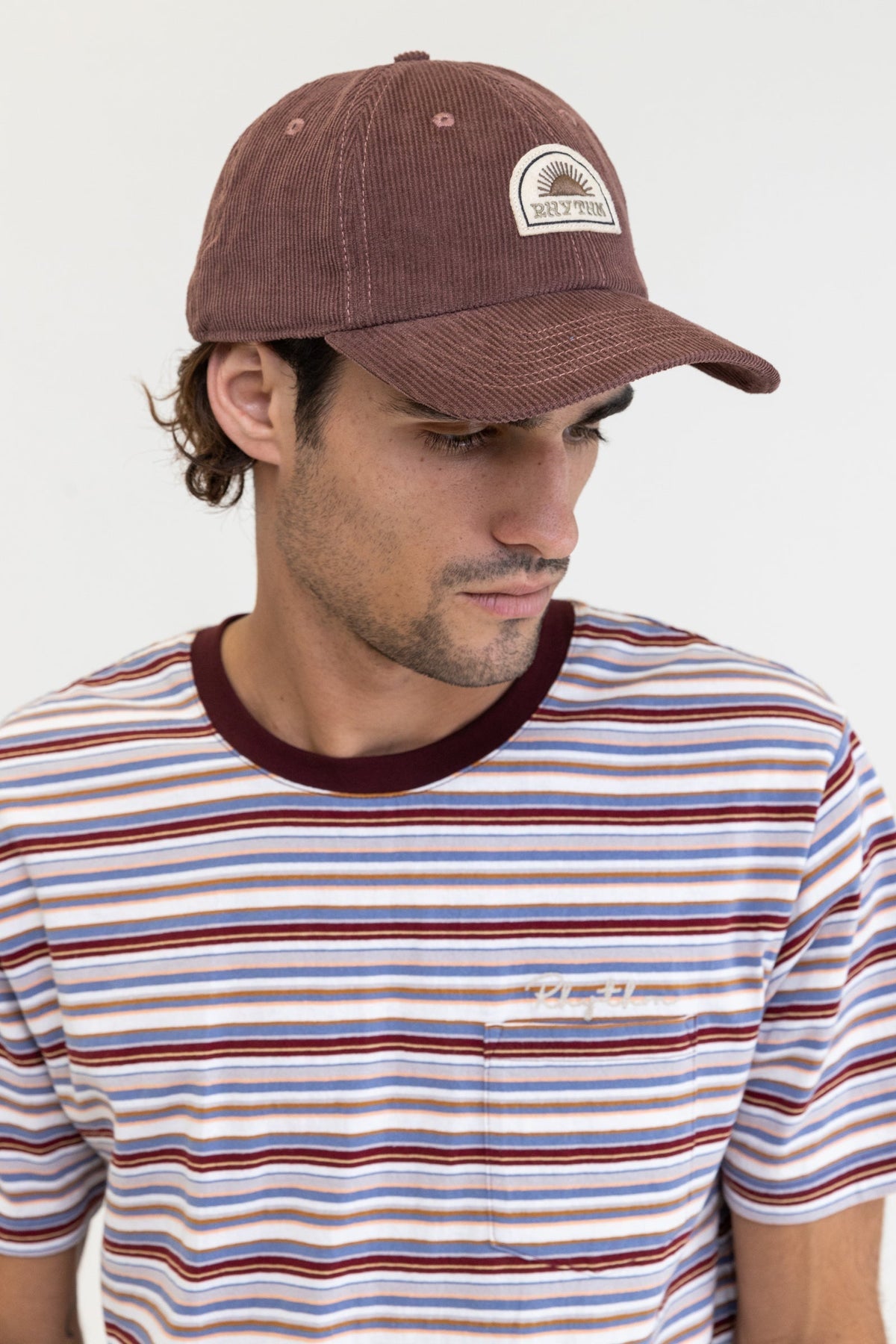 Awake Cord Cap - Ochre