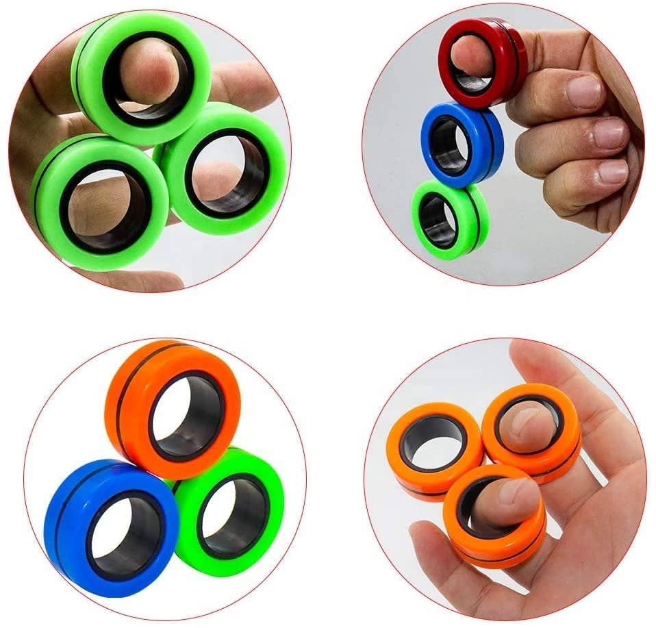 Fingears Magnetic Rings - Blue
