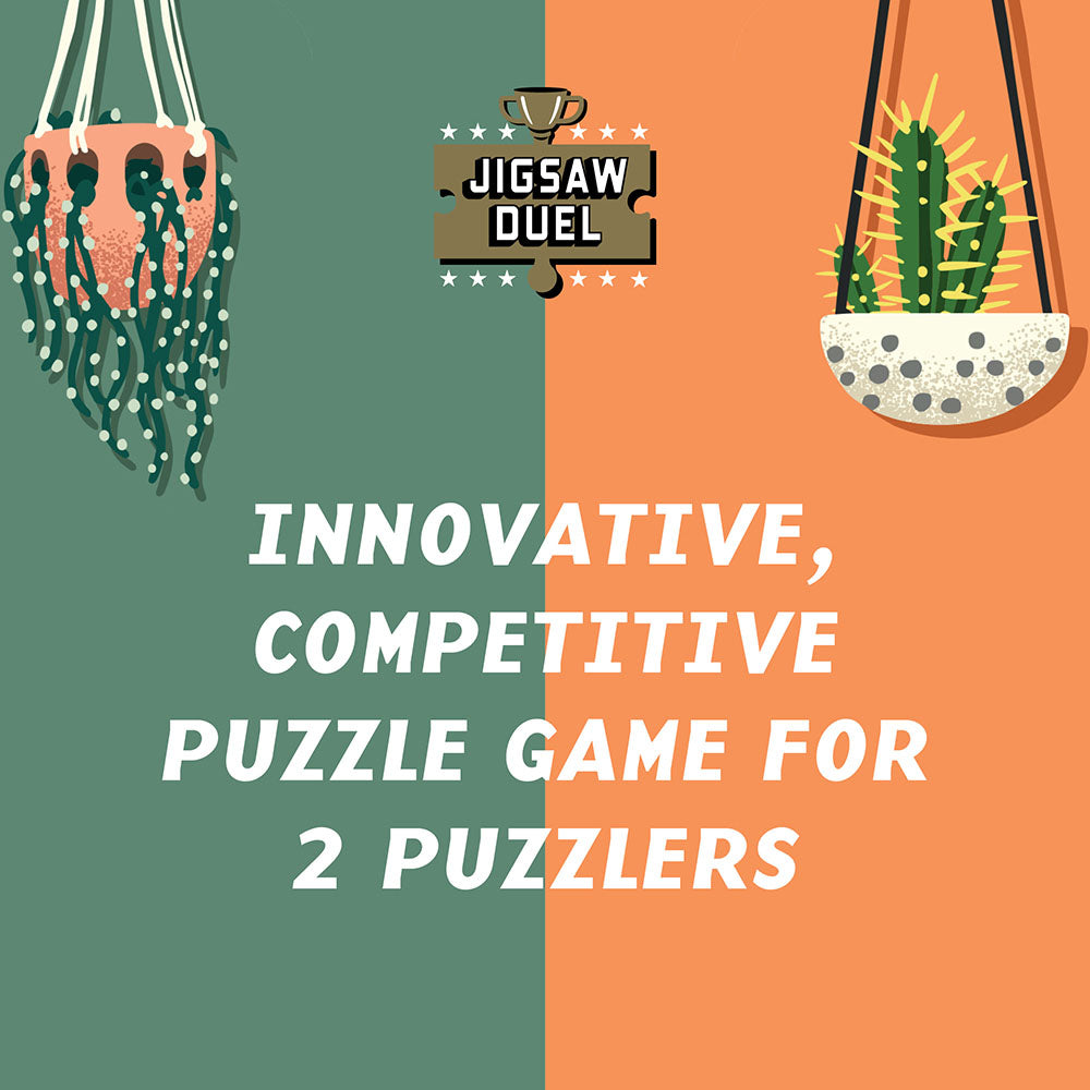 Jigsaw Duel Houseplants 70pc