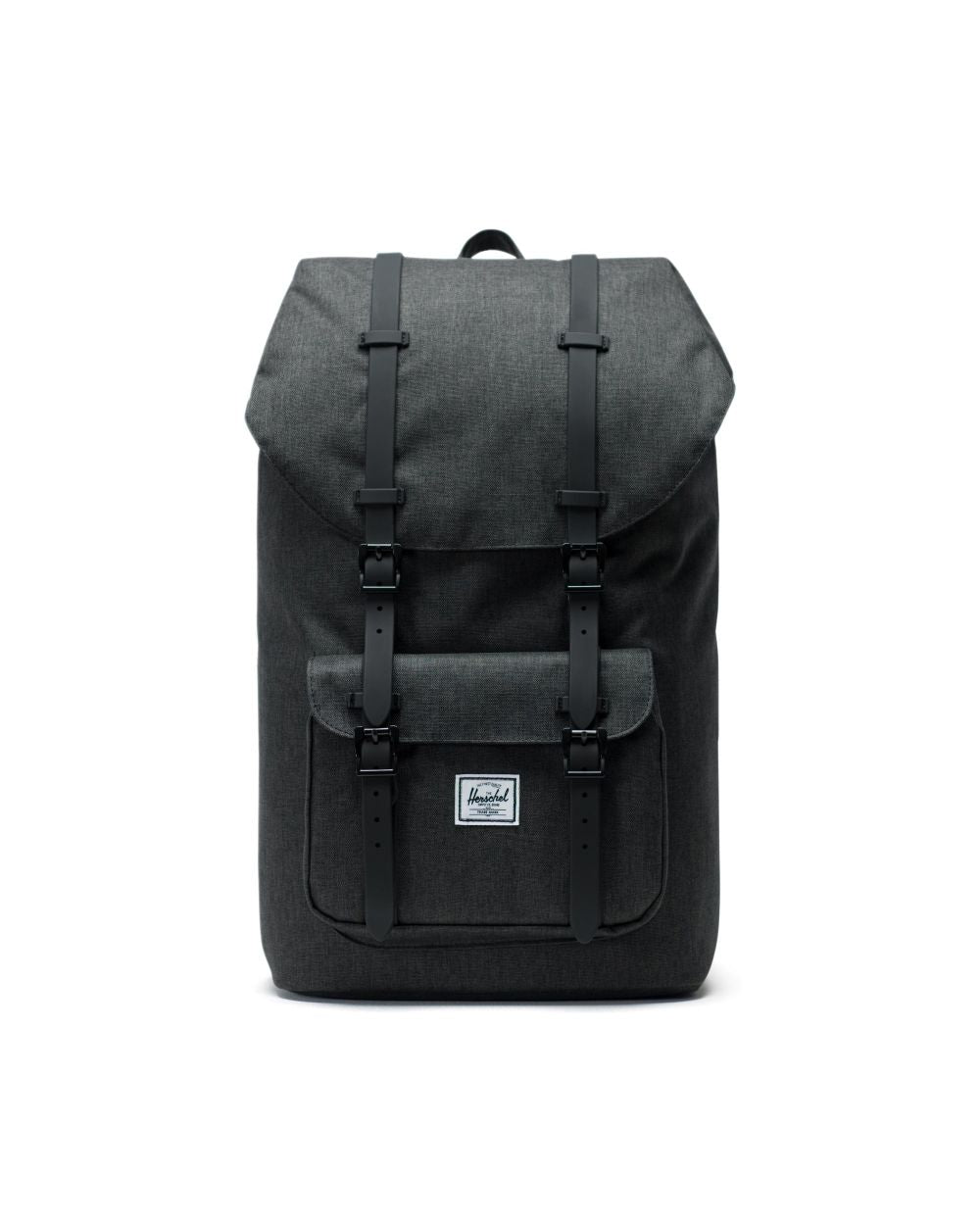 Little America Backpack - Black Crosshatch/Black