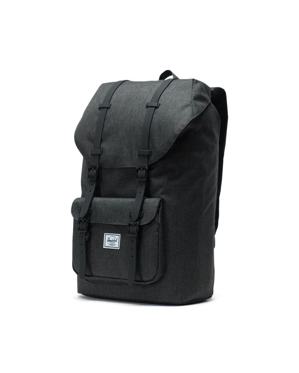 Little America Backpack - Black Crosshatch/Black