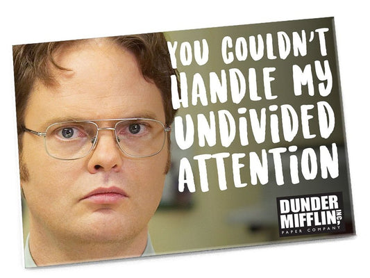 You Couldn't Handle My Undivided Attention Magnet
