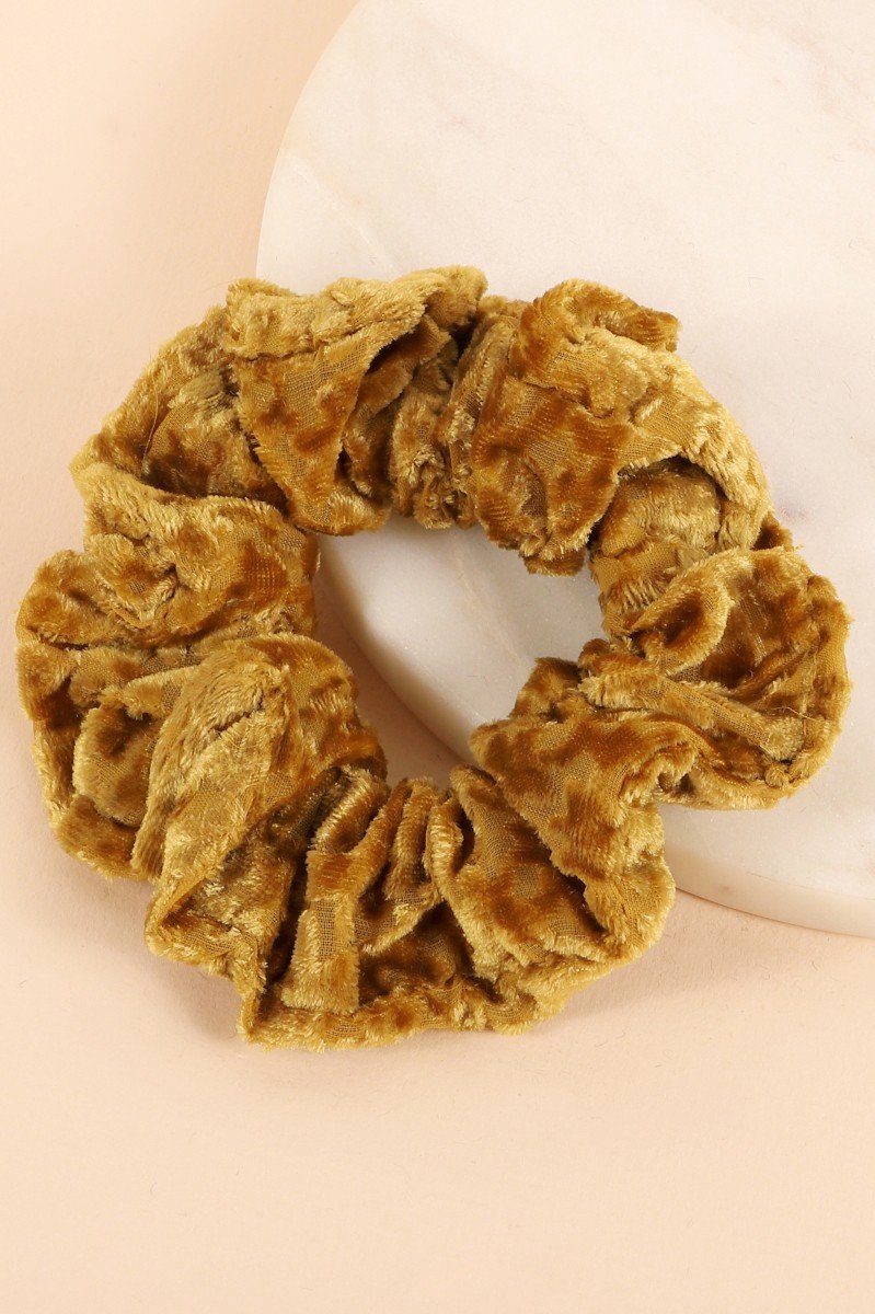 Velvet Burnout Scrunchies