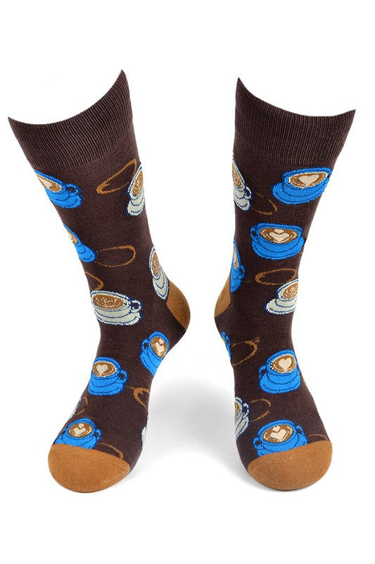 Men's Brown Coffee Socks