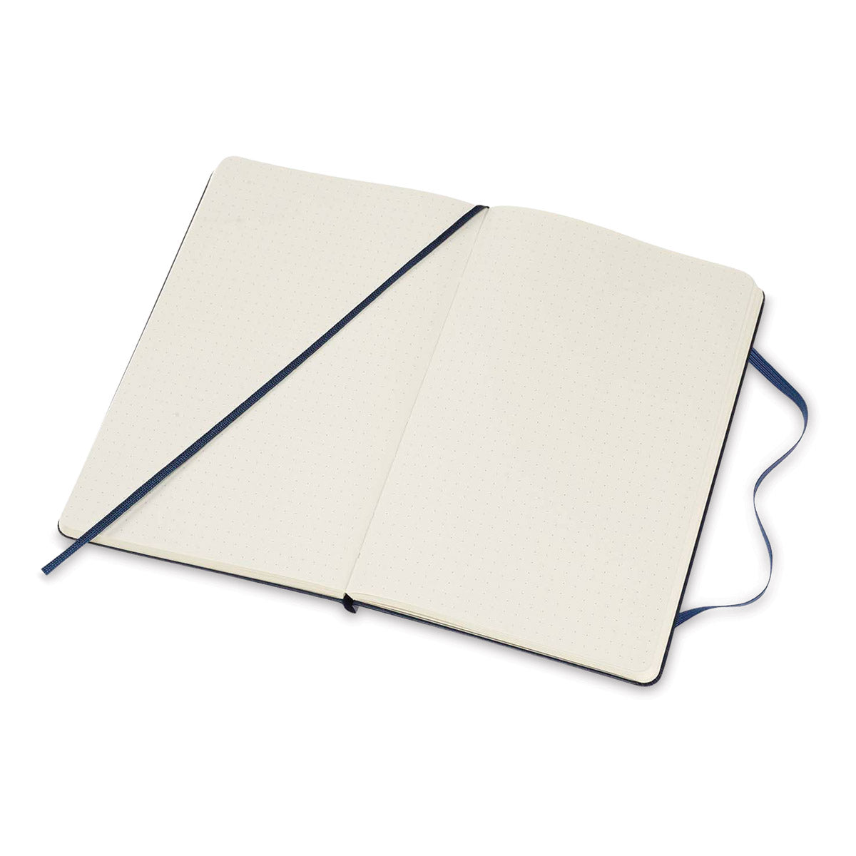 Classic Large Dotted Hard Cover Journal - Sapphire Blue
