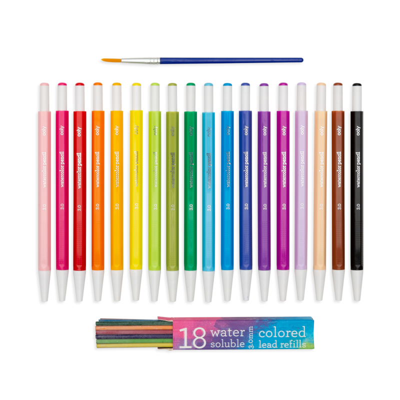 Chroma Blends Mechanical Watercolor Pencils - Set of 18
