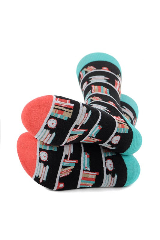 Men's Book Shelf Socks