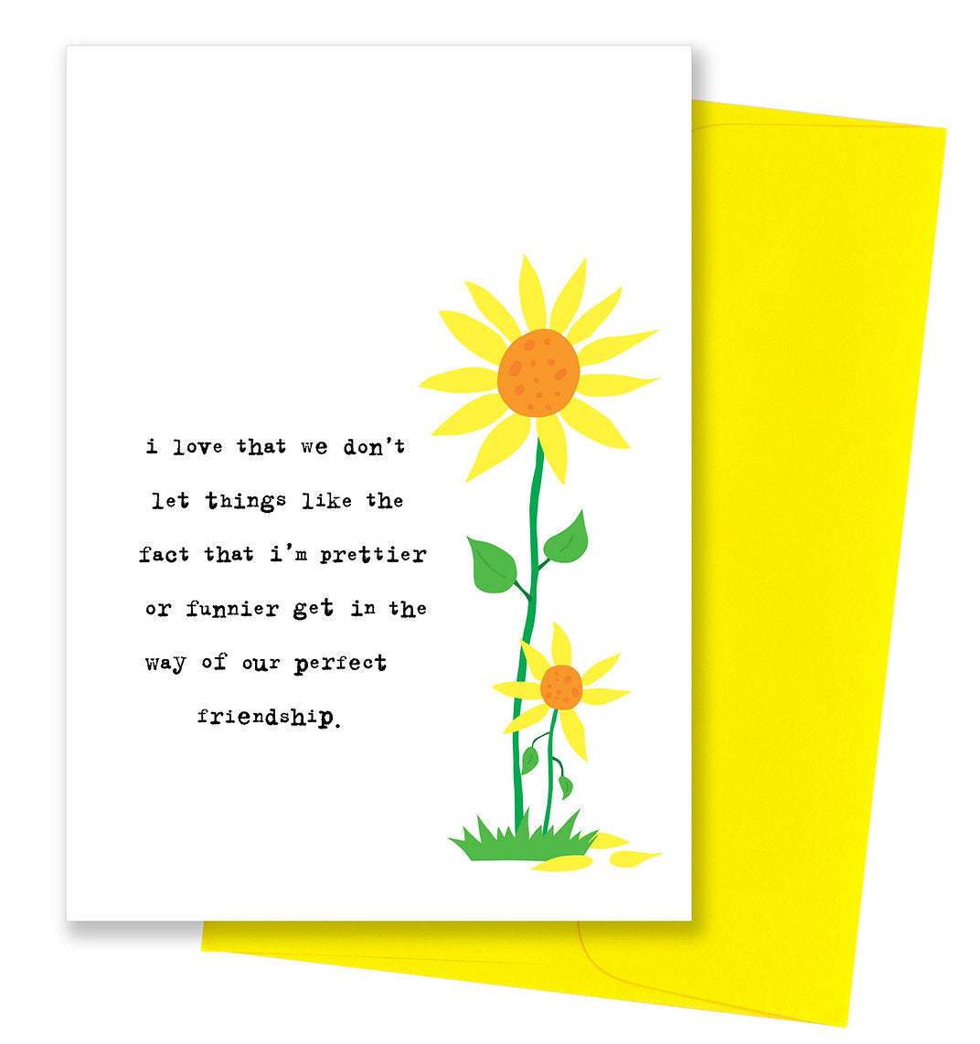 Perfect Friendship - Friendship Card