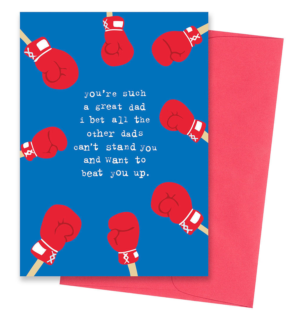 Beat You Up- Father's Day Card