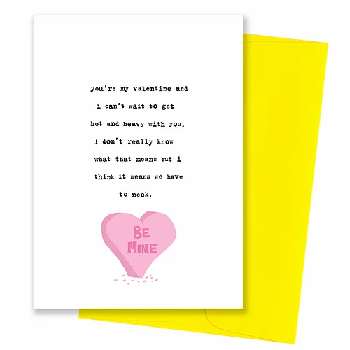 Neck Valentine's Card