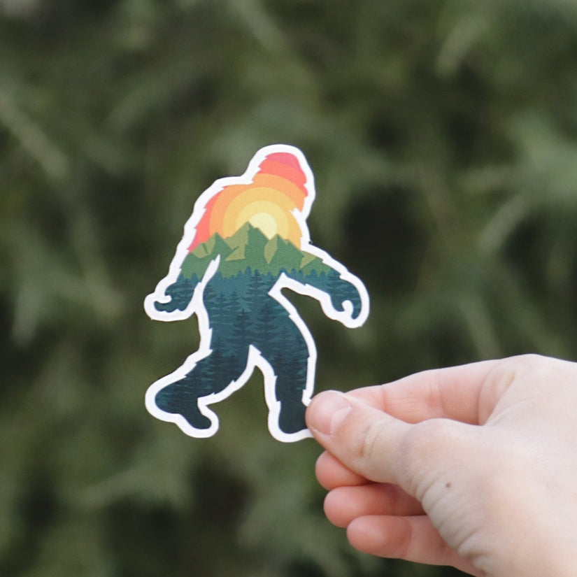 Bigfoot Adventure Sticker