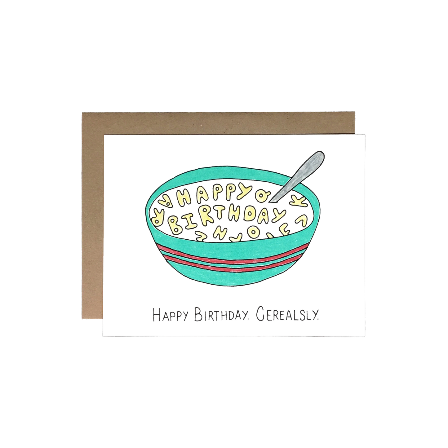 Birthday Cereal Card
