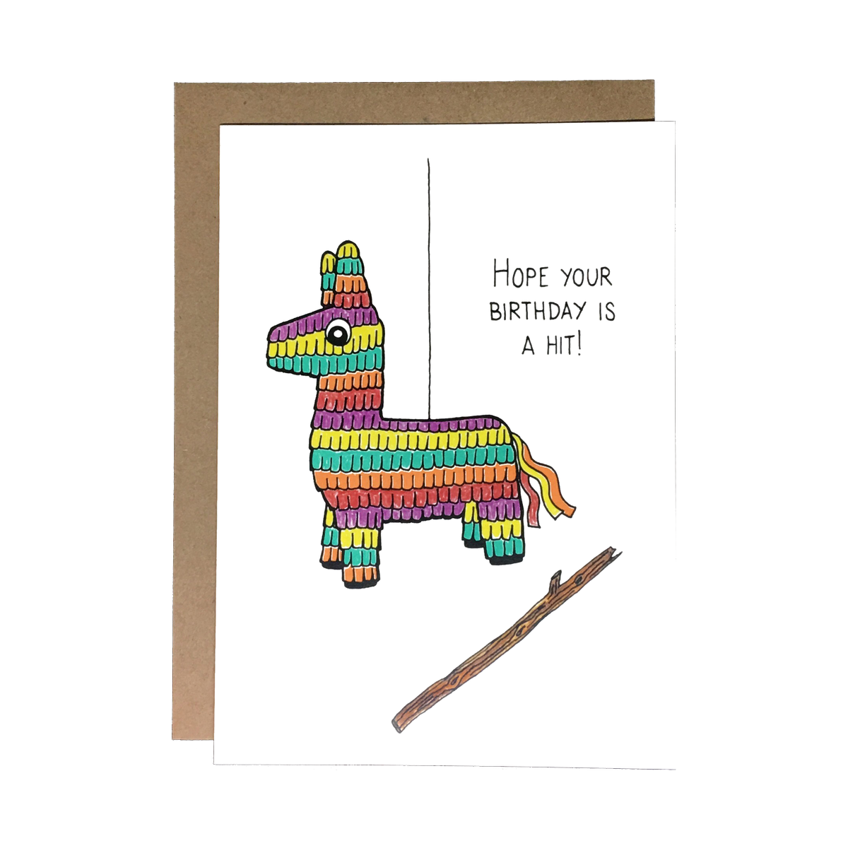 Birthday Pinata Card
